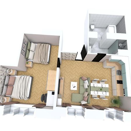 Oasis Apartments At Charles Square Prague Ngoại thất bức ảnh